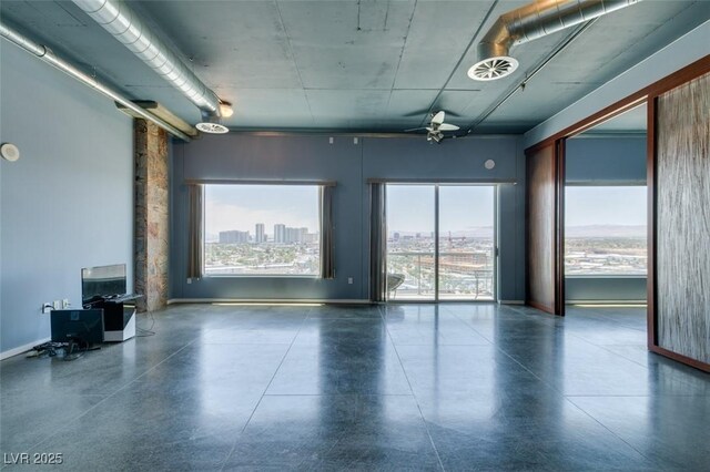 900 Las Vegas Blvd Unit 1209, Las Vegas, NV 89101 - empty room with concrete floors and baseboards