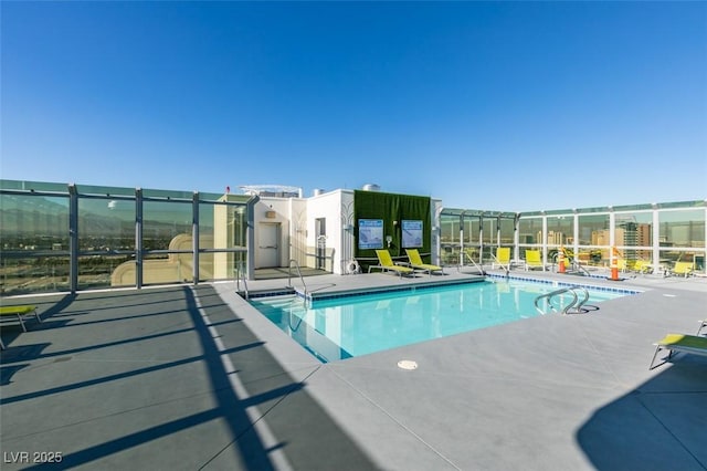 900 Las Vegas Blvd Unit 1209, Las Vegas, NV 89101 - community pool with a patio