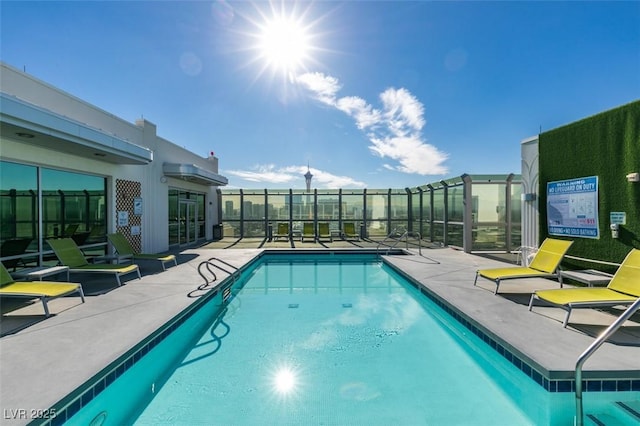 900 Las Vegas Blvd Unit 1209, Las Vegas, NV 89101 - community pool with a patio area