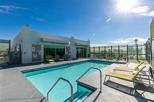 900 Las Vegas Blvd Unit 1209, Las Vegas, NV 89101 - community pool featuring a patio area