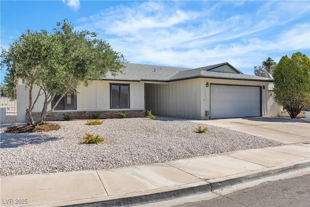 6204 Robin Hood Cir, Las Vegas, NV 89108 - single story home with an attached garage and concrete driveway