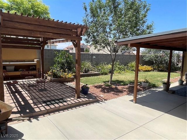 903 Billings St, Henderson, NV 89002 - view of patio featuring a pergola