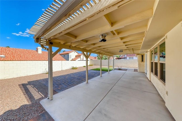 234 Geronimo Ct, Henderson, NV 89074 - fenced backyard featuring a patio area and a pergola