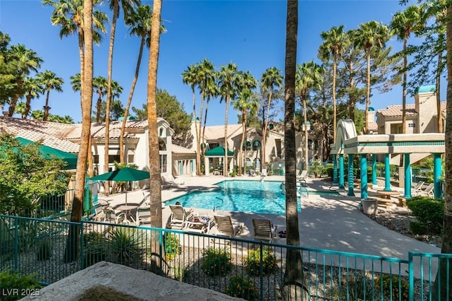 2251 Wigwam Pkwy Unit 824, Henderson, NV 89074 - community pool featuring a patio area