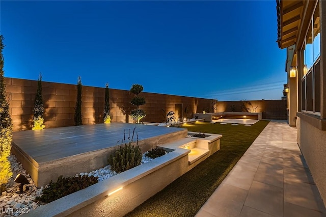 182 Robledo St, Las Vegas, NV 89138 - view of swimming pool featuring a fenced backyard and a patio area
