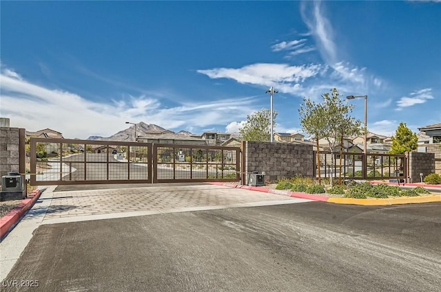 182 Robledo St, Las Vegas, NV 89138 - gate featuring a residential view