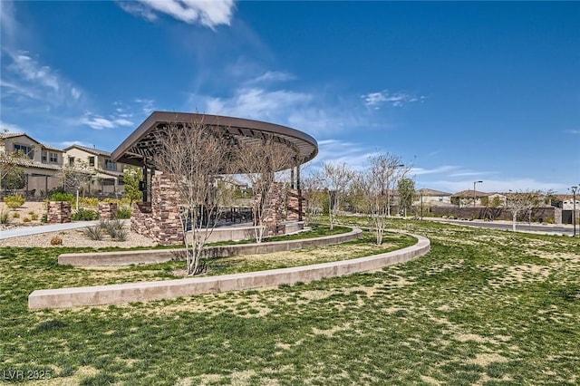 182 Robledo St, Las Vegas, NV 89138 - view of community with a yard