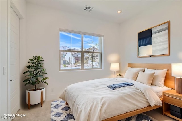 182 Robledo St, Las Vegas, NV 89138 - bedroom featuring carpet and recessed lighting
