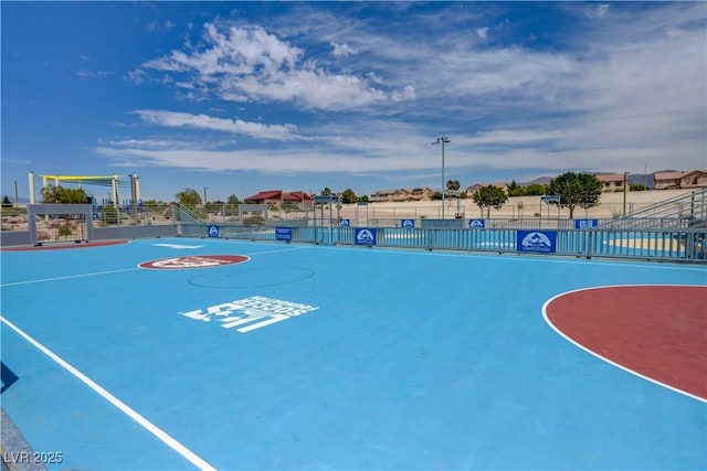 1952 W Hammer Ln, North Las Vegas, NV 89031 - view of basketball court with community basketball court