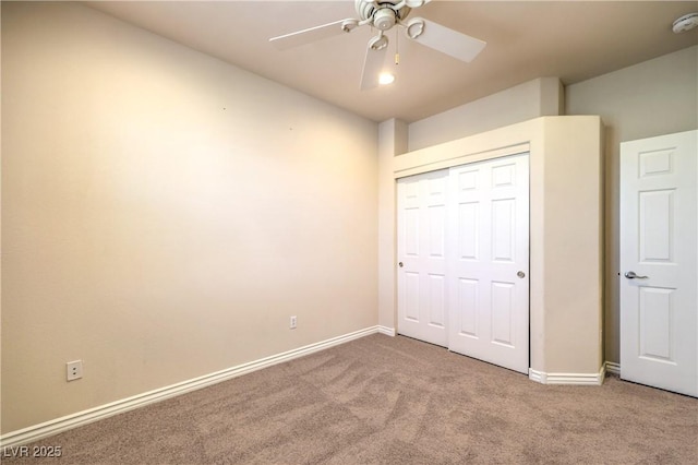 11625 Cabo Del Verde Ave, Las Vegas, NV 89138 - unfurnished bedroom featuring carpet floors, a closet, and ceiling fan
