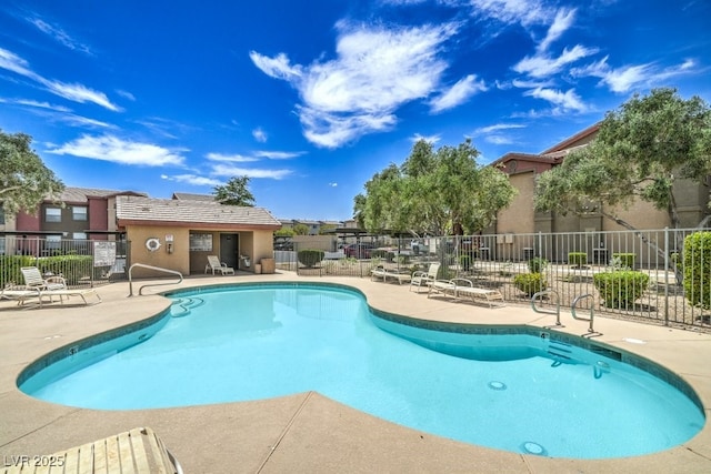8000 Badura Ave Unit 1168, Las Vegas, NV 89113 - community pool featuring a patio
