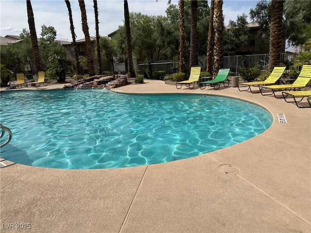 8000 Badura Ave Unit 1168, Las Vegas, NV 89113 - community pool with a patio