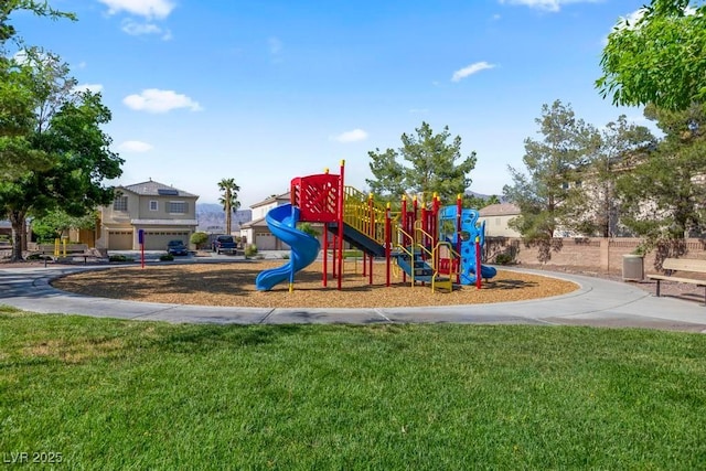 8121 Eagle Clan Ct, Las Vegas, NV 89131 - community play area with a lawn