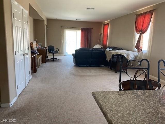 152 Lotus Vale Ave, Las Vegas, NV 89123 - living area featuring carpet and baseboards