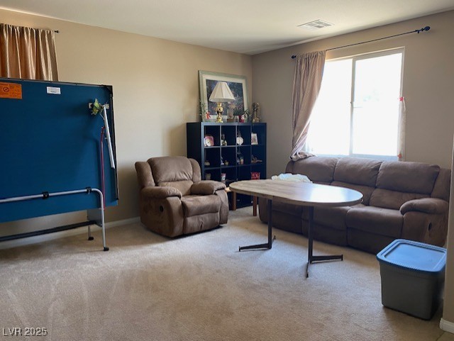 152 Lotus Vale Ave, Las Vegas, NV 89123 - view of carpeted living room