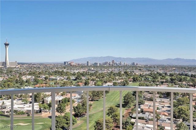 3111 Bel Air Dr Unit 22B, Las Vegas, NV 89109 - mountain view with a golf course