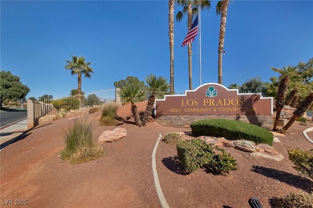 5232 Saranac Rd, Las Vegas, NV 89130 - view of community sign