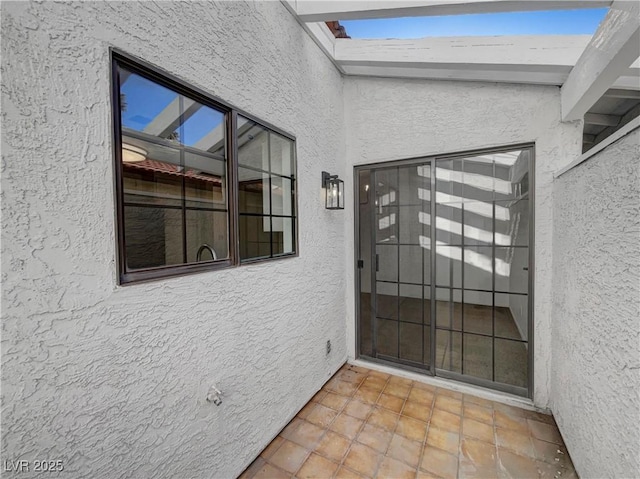 1832 Yellow Rose St, Las Vegas, NV 89108 - view of exterior entry featuring stucco siding