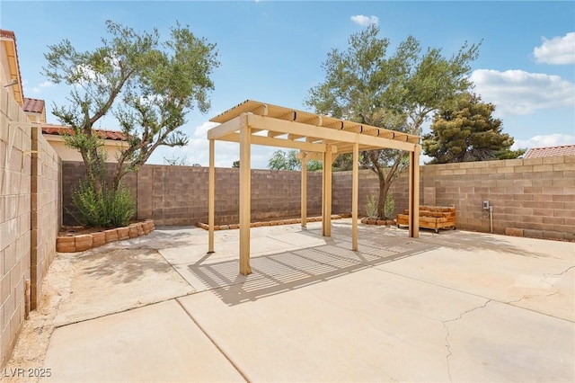 4552 Aviation St, Las Vegas, NV 89115 - fenced backyard featuring a patio