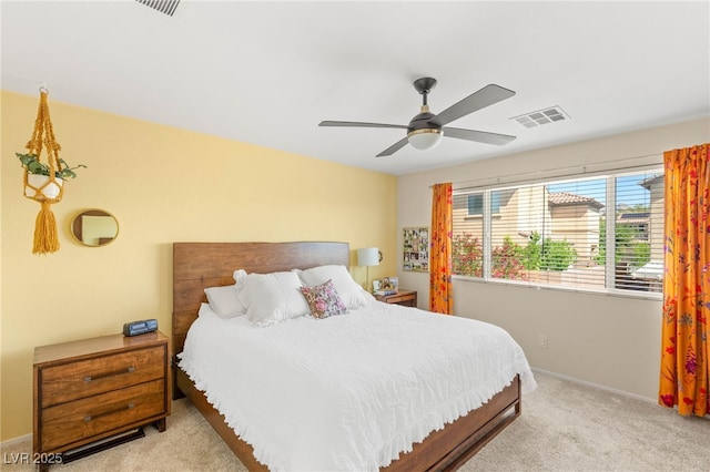 11226 Kenyan Sunshine Ct, Las Vegas, NV 89138 - carpeted bedroom featuring baseboards and a ceiling fan