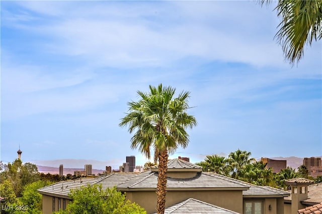 1448 Canyon Ledge Ct, Las Vegas, NV 89117 - view of side of property with stucco siding