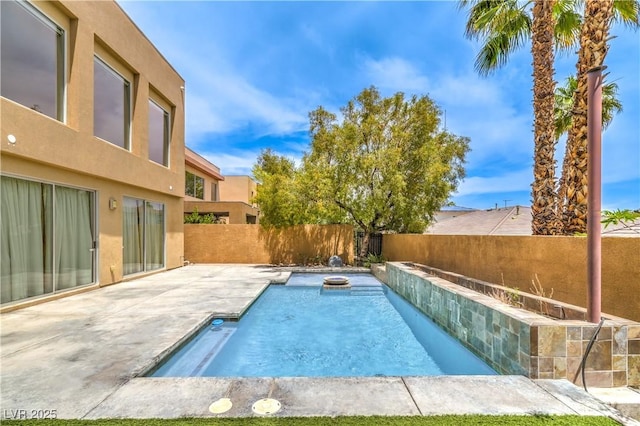 1448 Canyon Ledge Ct, Las Vegas, NV 89117 - view of pool with a fenced backyard and a patio
