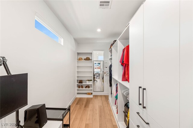 2578 Skylark Trail St, Henderson, NV 89044 - spacious closet with light wood-style floors