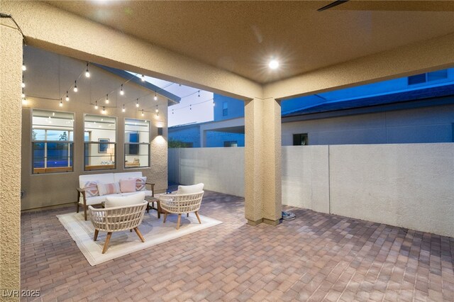 2578 Skylark Trail St, Henderson, NV 89044 - view of patio featuring an outdoor hangout area