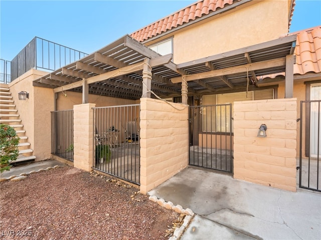 6630 Bubbling Brook Dr Unit C, Las Vegas, NV 89107 - gate featuring stairs
