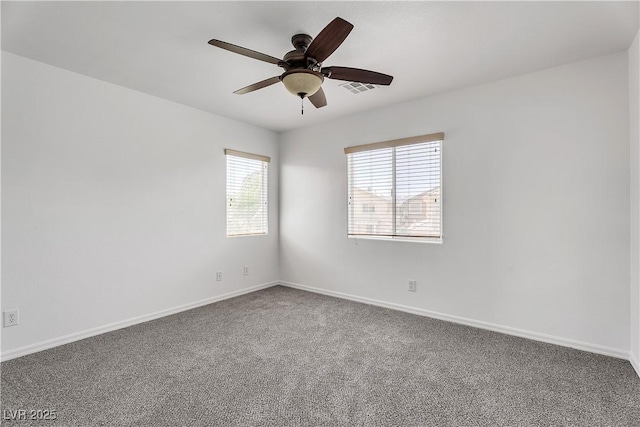 576 Foster Springs Rd, Las Vegas, NV 89148 - unfurnished room featuring carpet flooring, ceiling fan, and baseboards