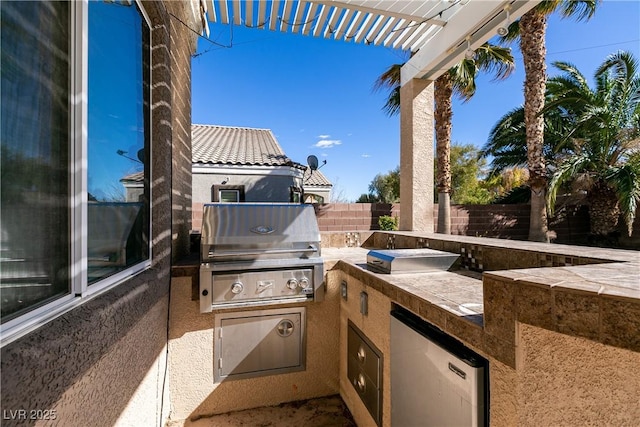 2713 Tanagrine Dr, North Las Vegas, NV 89084 - view of patio featuring a pergola