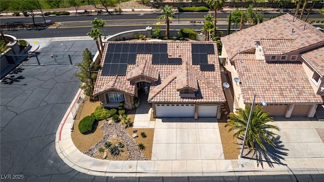 3088 Paseo Mountain Ave, Henderson, NV 89052 - aerial view of property and surrounding area