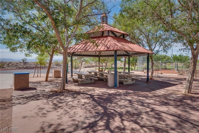 3088 Paseo Mountain Ave, Henderson, NV 89052 - view of home's community featuring a gazebo