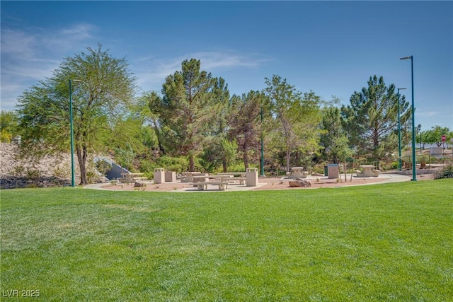 3088 Paseo Mountain Ave, Henderson, NV 89052 - view of grassy yard