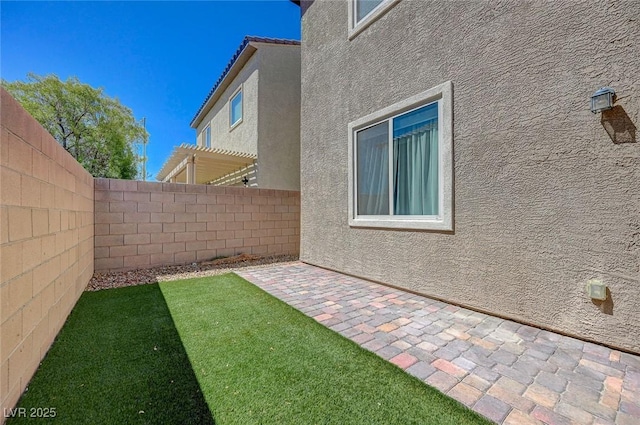 5244 Fiery Sky Ridge St, Las Vegas, NV 89148 - view of yard with a patio area and a pergola