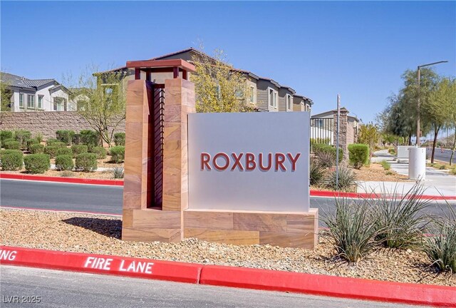 7350 N Decatur Blvd Unit 5, Las Vegas, NV 89131 - community / neighborhood sign featuring a residential view
