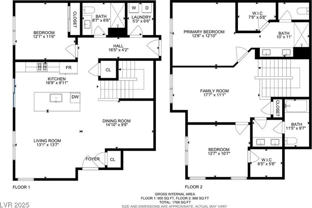 7350 N Decatur Blvd Unit 5, Las Vegas, NV 89131 - property floor plan