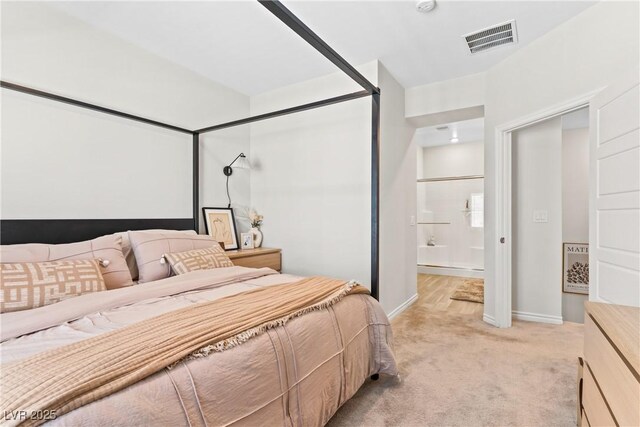 7350 N Decatur Blvd Unit 5, Las Vegas, NV 89131 - bedroom featuring light carpet and baseboards