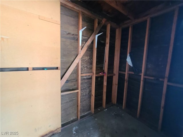 129 Maple St, Henderson, NV 89015 - miscellaneous room with unfinished concrete floors