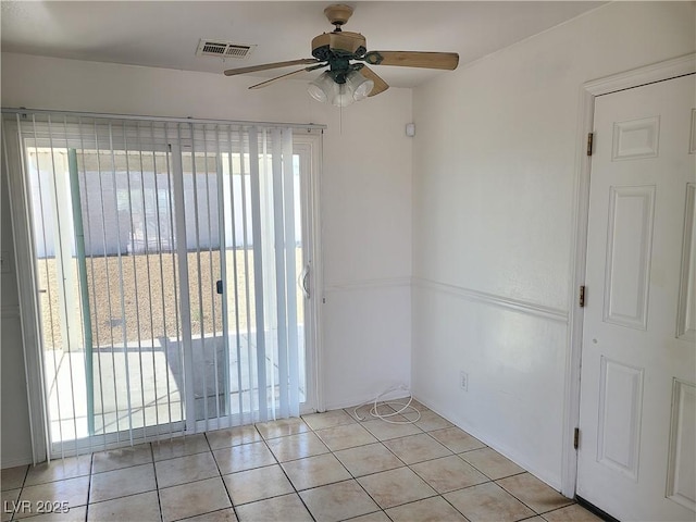 129 Maple St, Henderson, NV 89015 - unfurnished room with ceiling fan, healthy amount of natural light, and light tile patterned floors