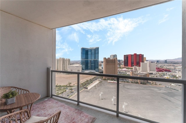 200 W Sahara Ave Unit 3303, Las Vegas, NV 89102 - balcony featuring a city view