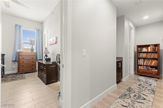 245 Hull St, Henderson, NV 89015 - hall with light wood-type flooring and baseboards