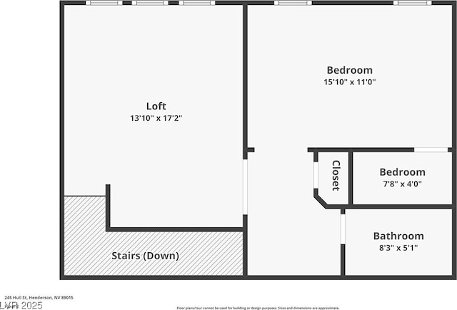 245 Hull St, Henderson, NV 89015 - property floor plan