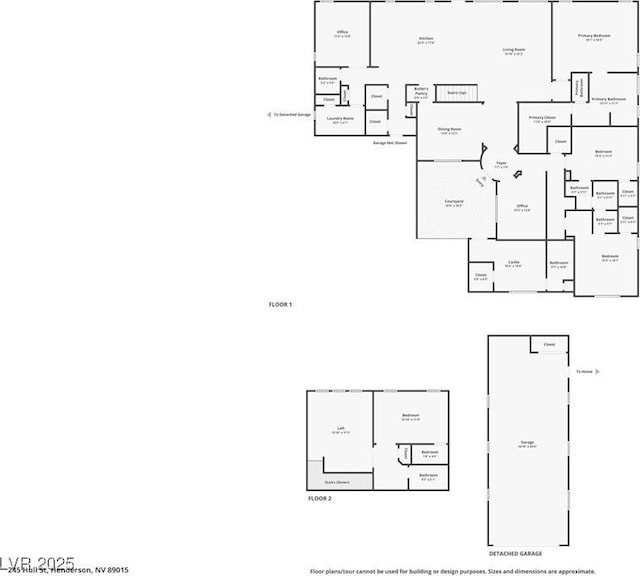 245 Hull St, Henderson, NV 89015 - property floor plan
