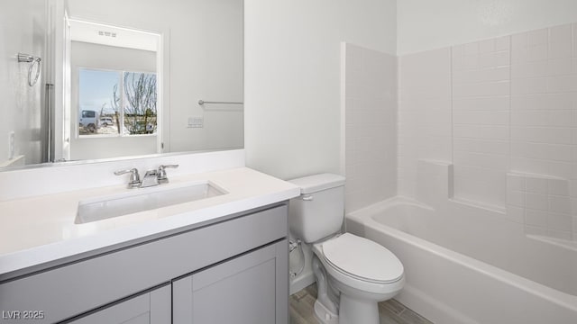 4450 E Brusca Ct, Pahrump, NV 89061 - bathroom featuring vanity and tub / shower combination