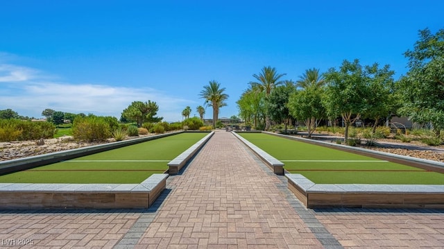 4450 E Brusca Ct, Pahrump, NV 89061 - view of property's community featuring a bocce ball area