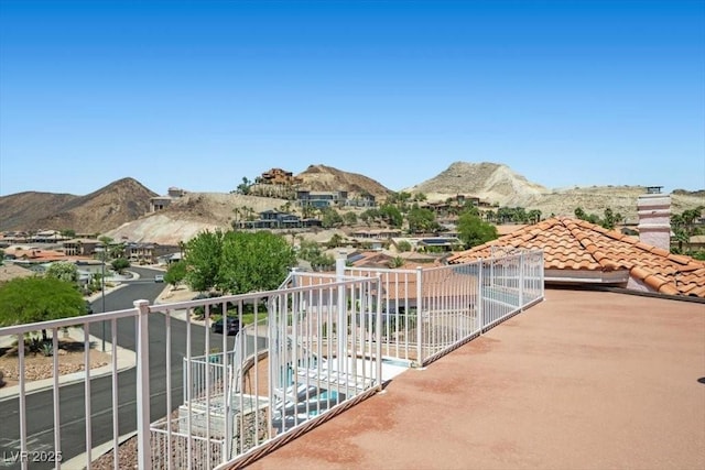 1105 Malachite Ct, Henderson, NV 89011 - balcony featuring a mountain view