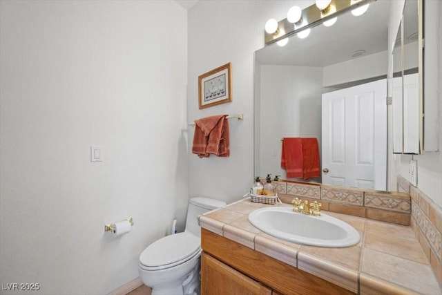1105 Malachite Ct, Henderson, NV 89011 - bathroom with vanity and toilet