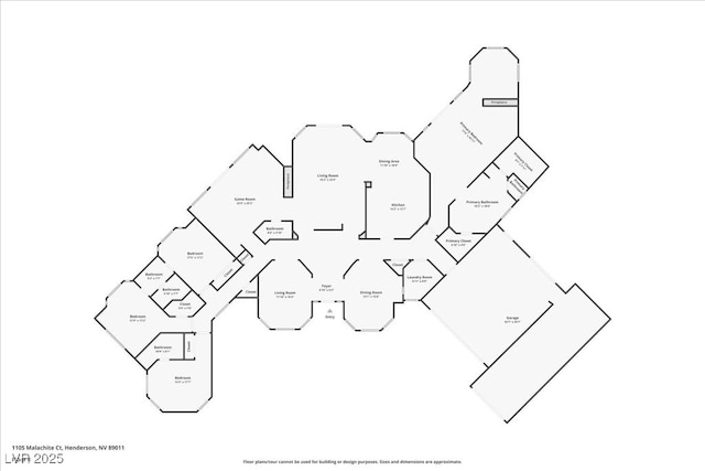 1105 Malachite Ct, Henderson, NV 89011 - property floor plan
