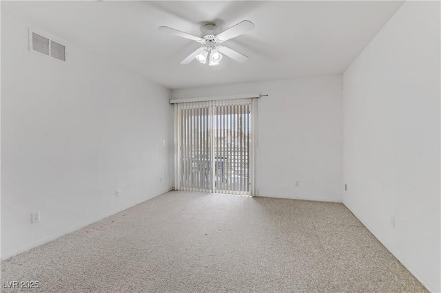 4555 E Sahara Ave Unit 280, Las Vegas, NV 89104 - empty room with carpet floors and a ceiling fan